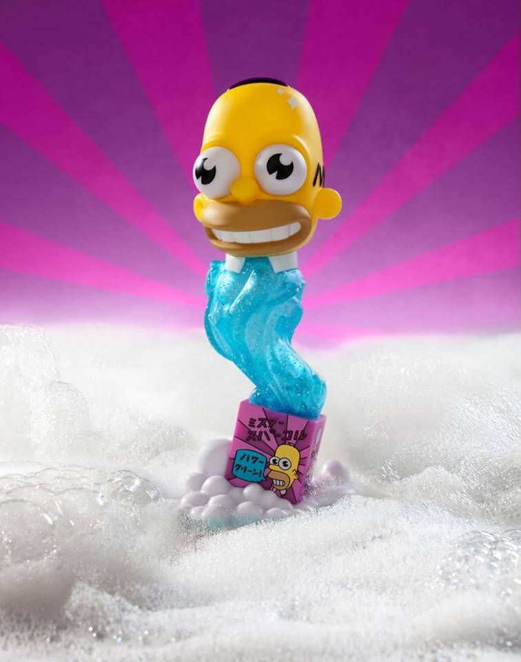 Kidrobot The Simpsons Kaiju Mr Sparkle 7-inch Figure 2016