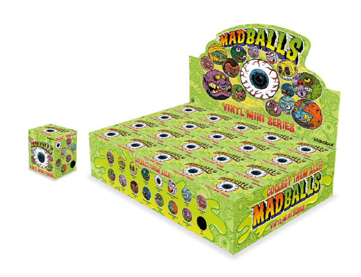 Madballs Vinyl Mini Series x Kidrobot Full Case box