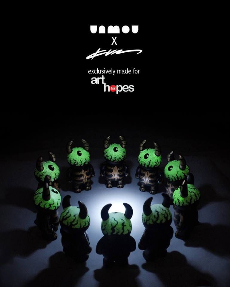 Mr Kum Kum x UAMOU for Art For Hopes