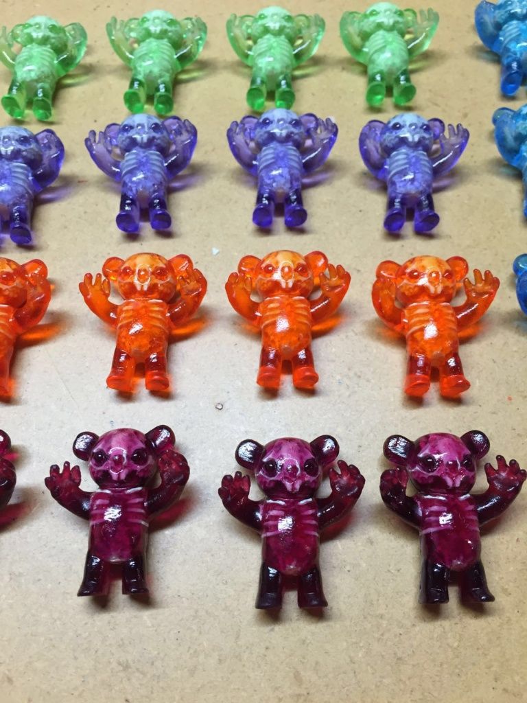 SDCC 2016 GLOWING Infected Wootkowski Scott Wilkowaski woot bear