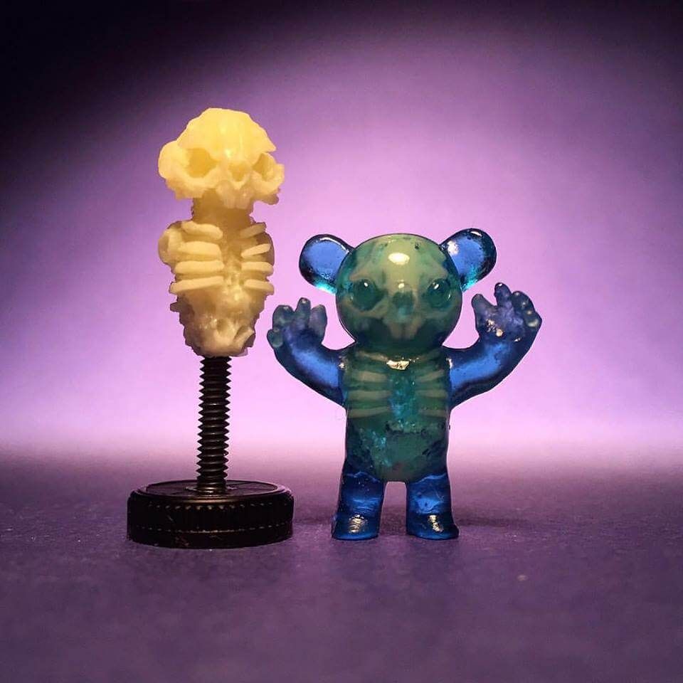 SDCC Micro Wootkowski all glow set