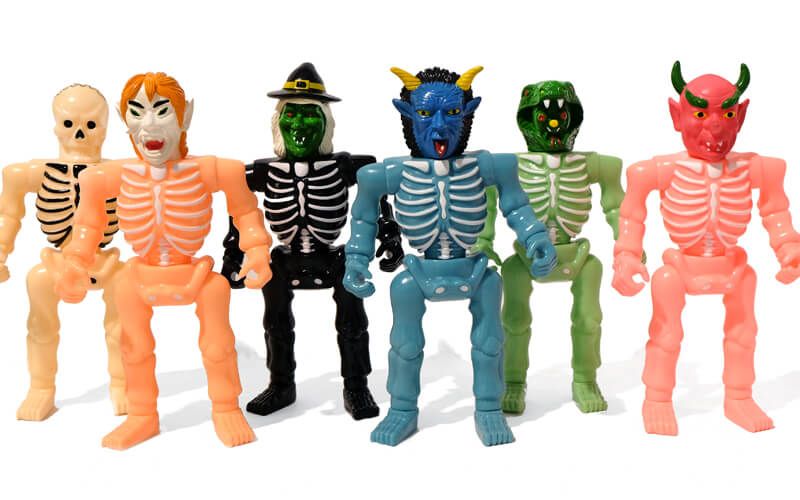 Skullworld Warriors. by Skullmark Pre Release sofubi / open edition / hand painted/ Set of 5 different characters $677 (AUD) Single character $125 (AUD)
