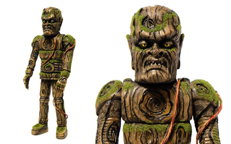The Forest Monster by Miscreation Toys Cestoda (Miscreation Toys X Toy Art Gallery) painted with Vcolor and MonsterKolor $820 (AUD)