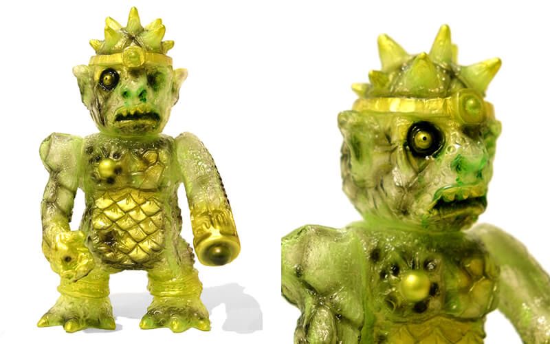 Trollborg by Violence Toy One-off custom painted Sofubi $220 (AUD)