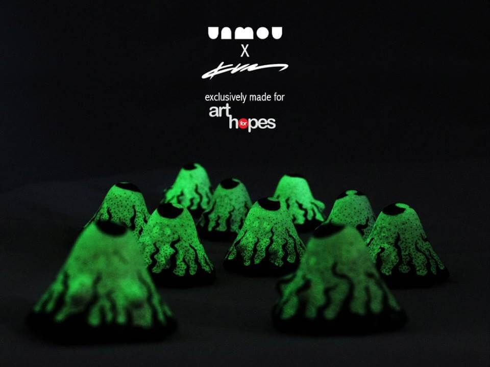 UAMOU X Mr Kum Kum for Art for hopes exclusive