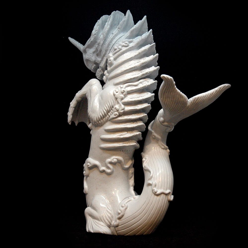 BAKE-KUJIRA The Phantom Whale Apparition Edition By Candie Bolton x ToyArtGallery back