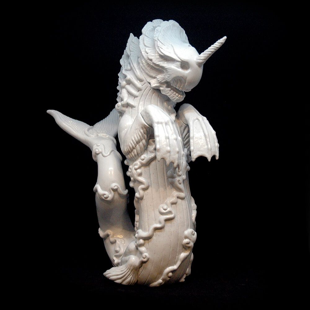 BAKE-KUJIRA The Phantom Whale Apparition Edition By Candie Bolton x ToyArtGallery full sofubi
