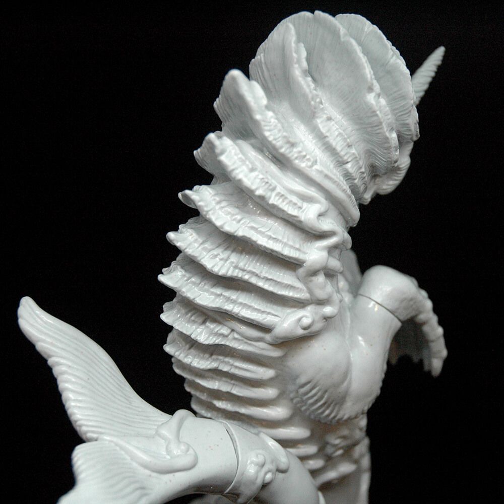 BAKE-KUJIRA The Phantom Whale Apparition Edition By Candie Bolton x ToyArtGallery head bacl