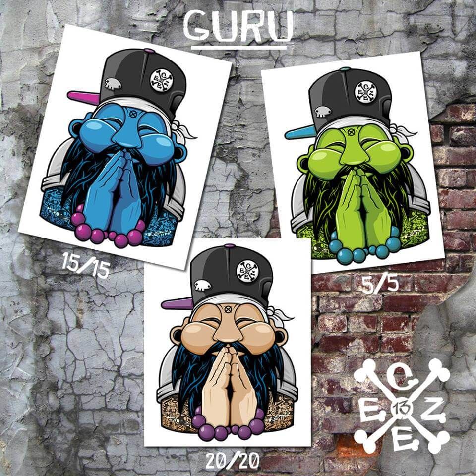 Chris Czee Tampin Guru Prints