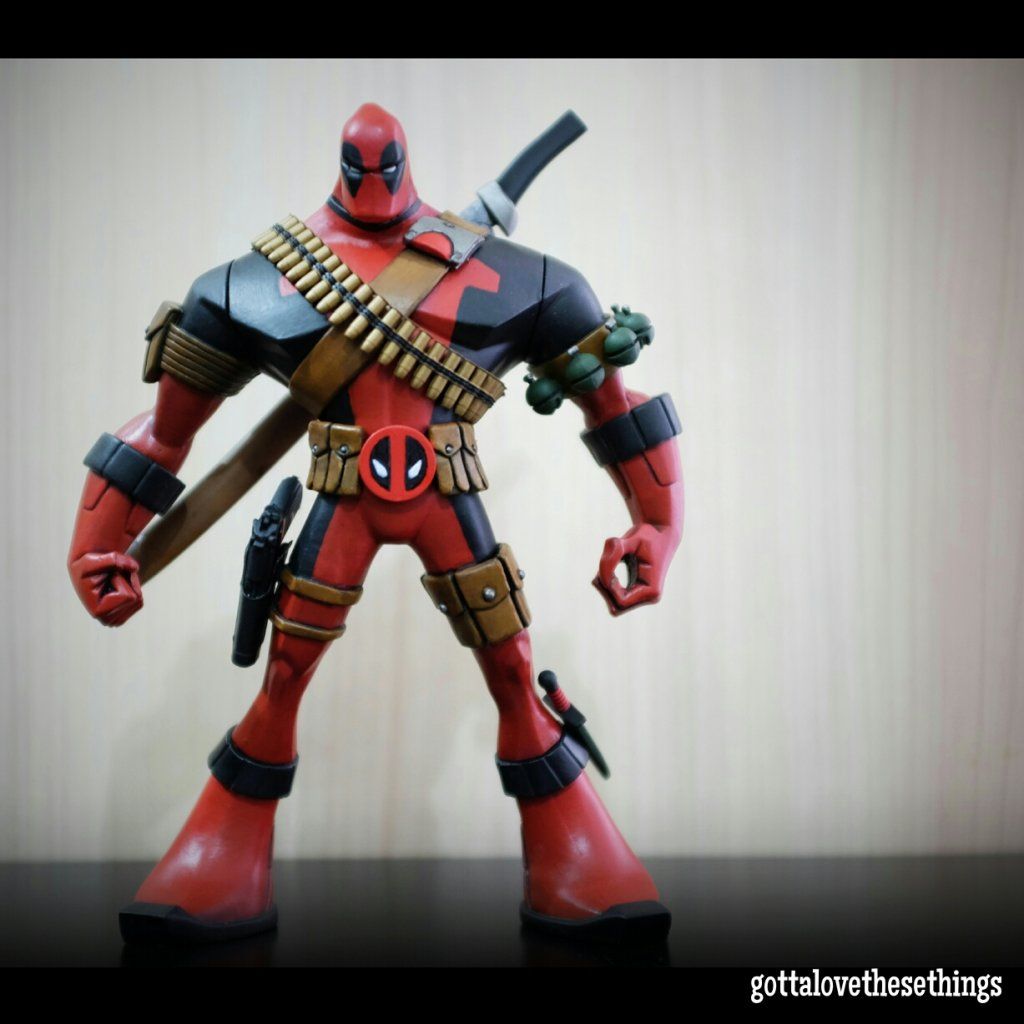 Deadpool Animated Figure By Eric Lesmana AKA Gottalovethesethings 2016 figure