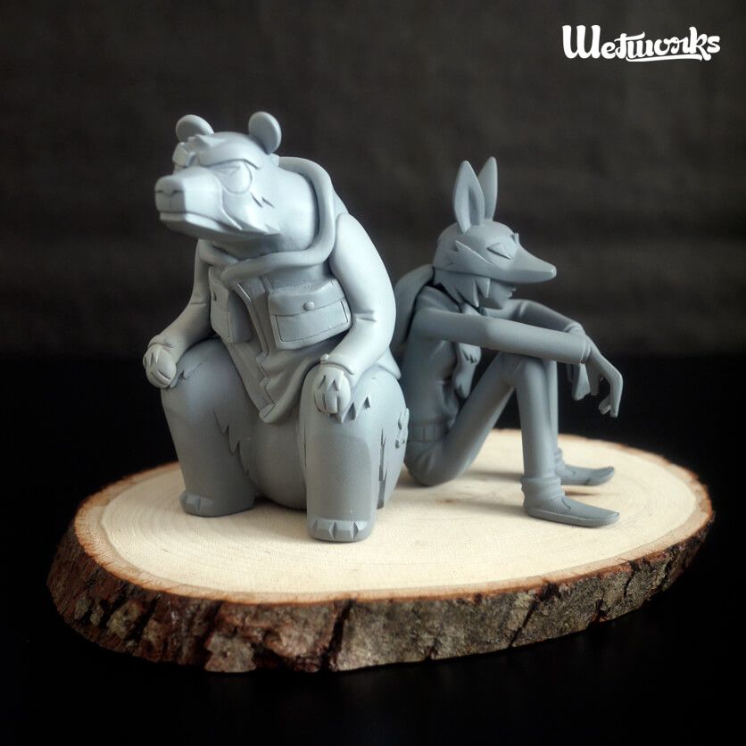 Foxy and Xin By Wetworks