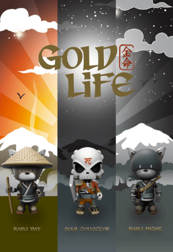 Gold Life Series By Huck Gee x Mighty Jaxx Worldwide Release