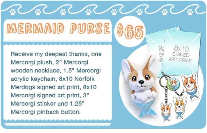 Mercorgi Kickstarter By Shlii rewards 7