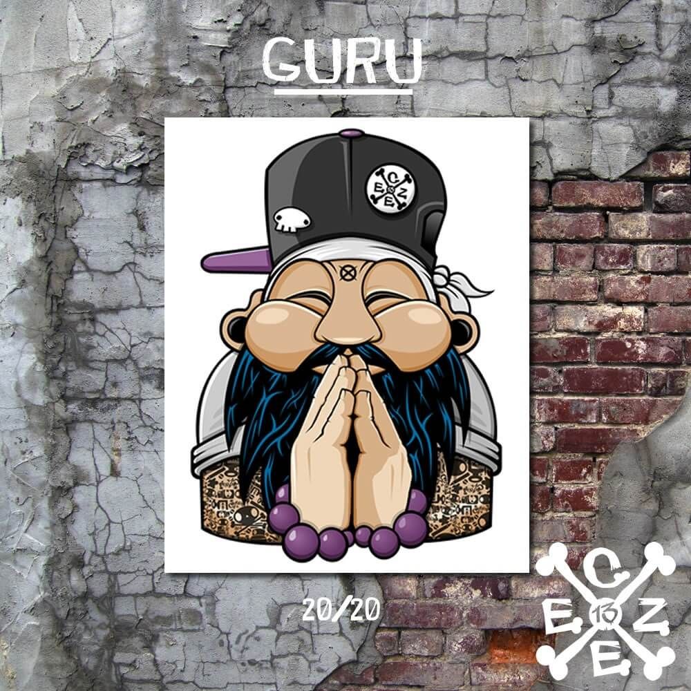 SKIN GURU PRINT A4 1:20 CZEE13