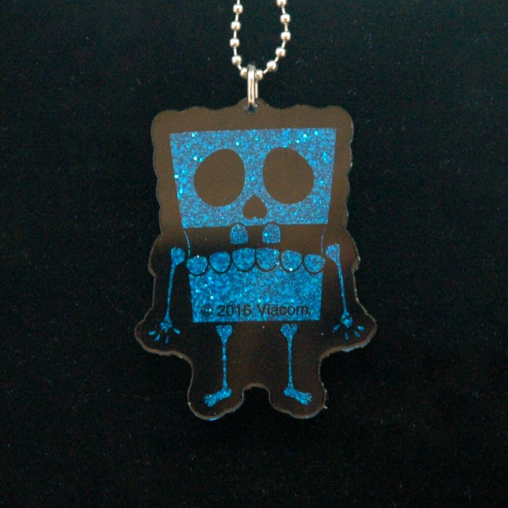 SPONGEBOB DX BLUE GLITTER BY SECRET BASE X TOY ART GALLERY keychain