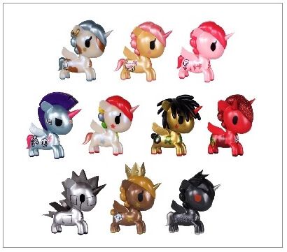 Unicorno Metalico Series 1 By TOKIDOKI SIMONE LEGNO STGCC 2016