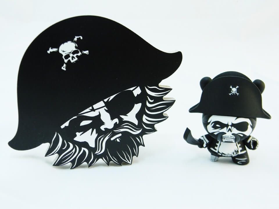 Zombie Captain Sturnbrau By Jon Paul Kaiser x Martian Toys POW editon