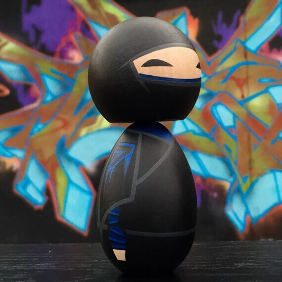 7e-ninja-kokeshi-doll-shinobi-true-blue-crew-limited-edition