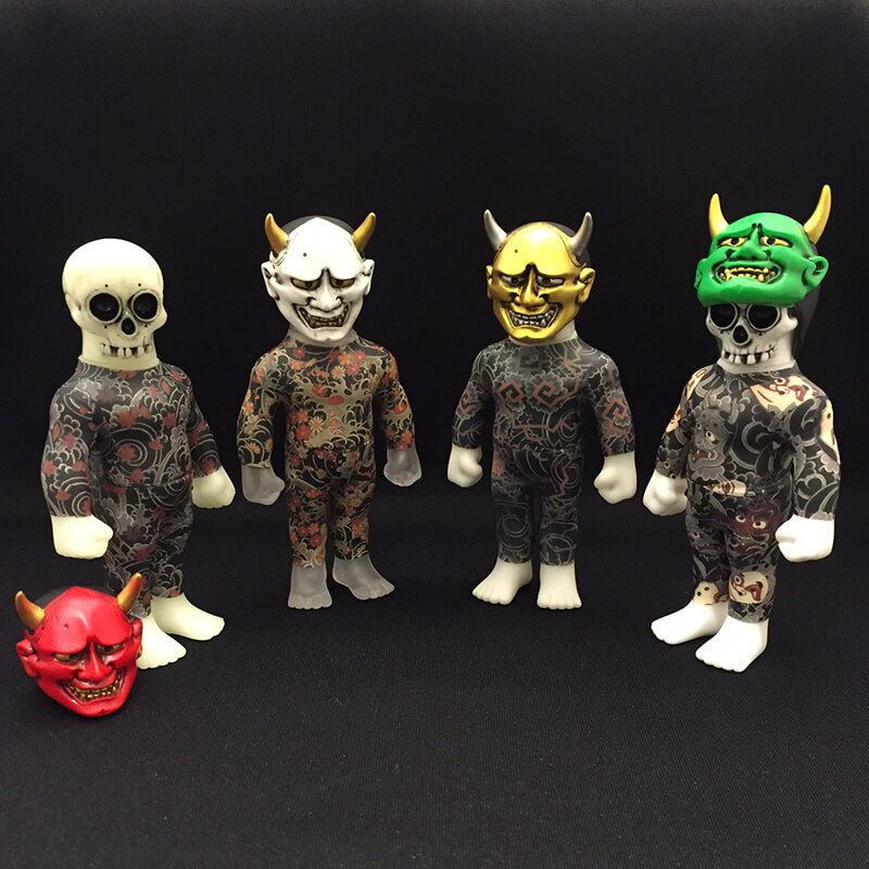 hannya-mask-irezumi-dokuro-man-sofubi-three-tides-tattoo