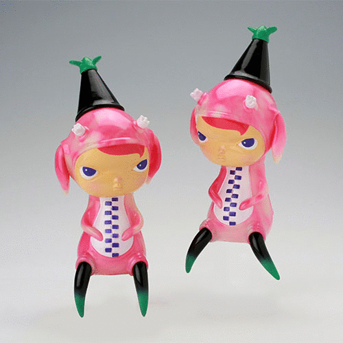 Pink GID Swirl Calliope Jackalope the Tomenosuke 10th anniversary edition