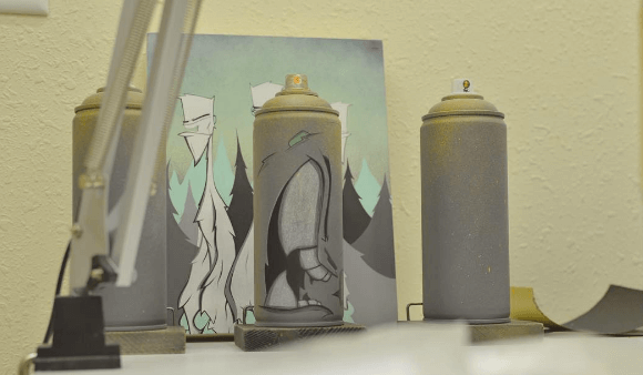 woot-bear-presents-frank-montano-solo-exhibition-welcome-feast-cans