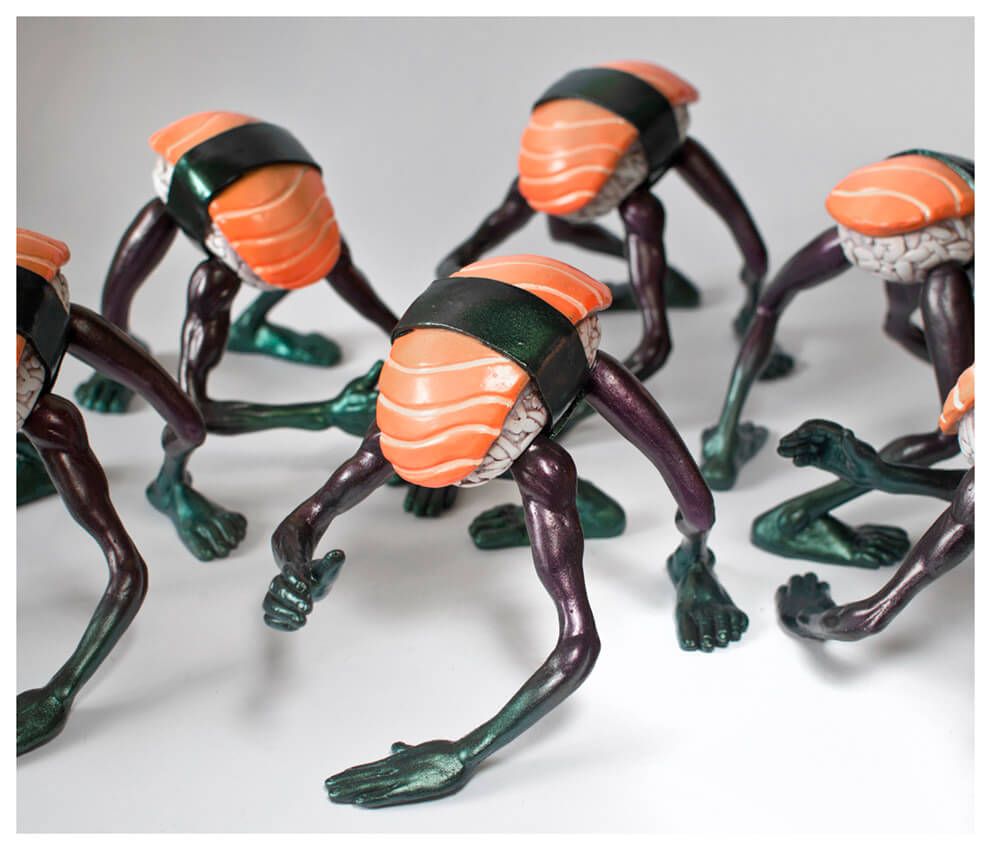 sushiro-yokai-purple-and-green-irisdiscent-group-2-x