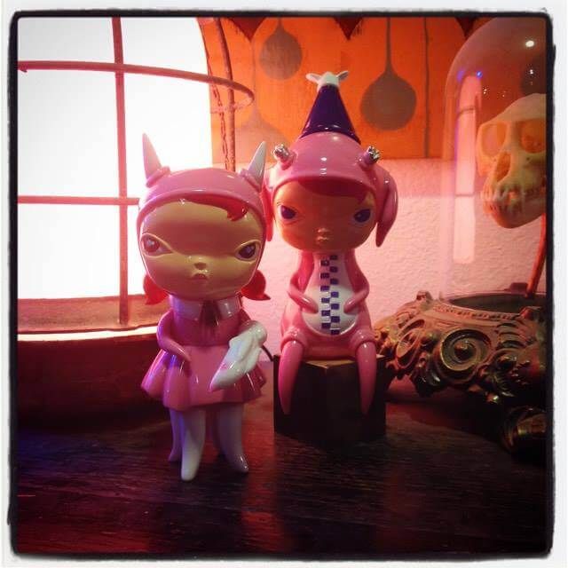 Circus Posterus DesignerCon pink sofubi