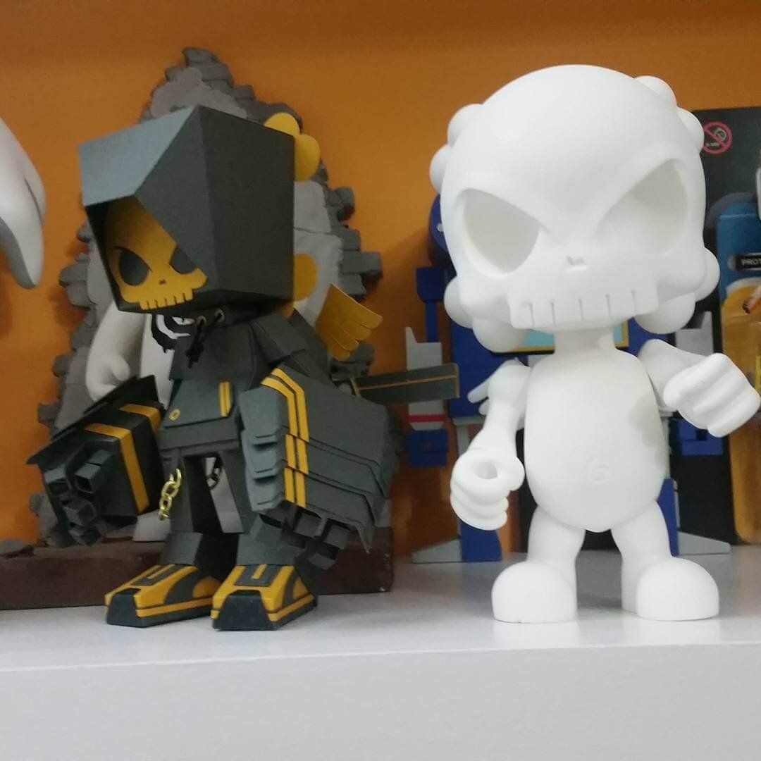 AR-O1 Skullhead Ninja - with Blank