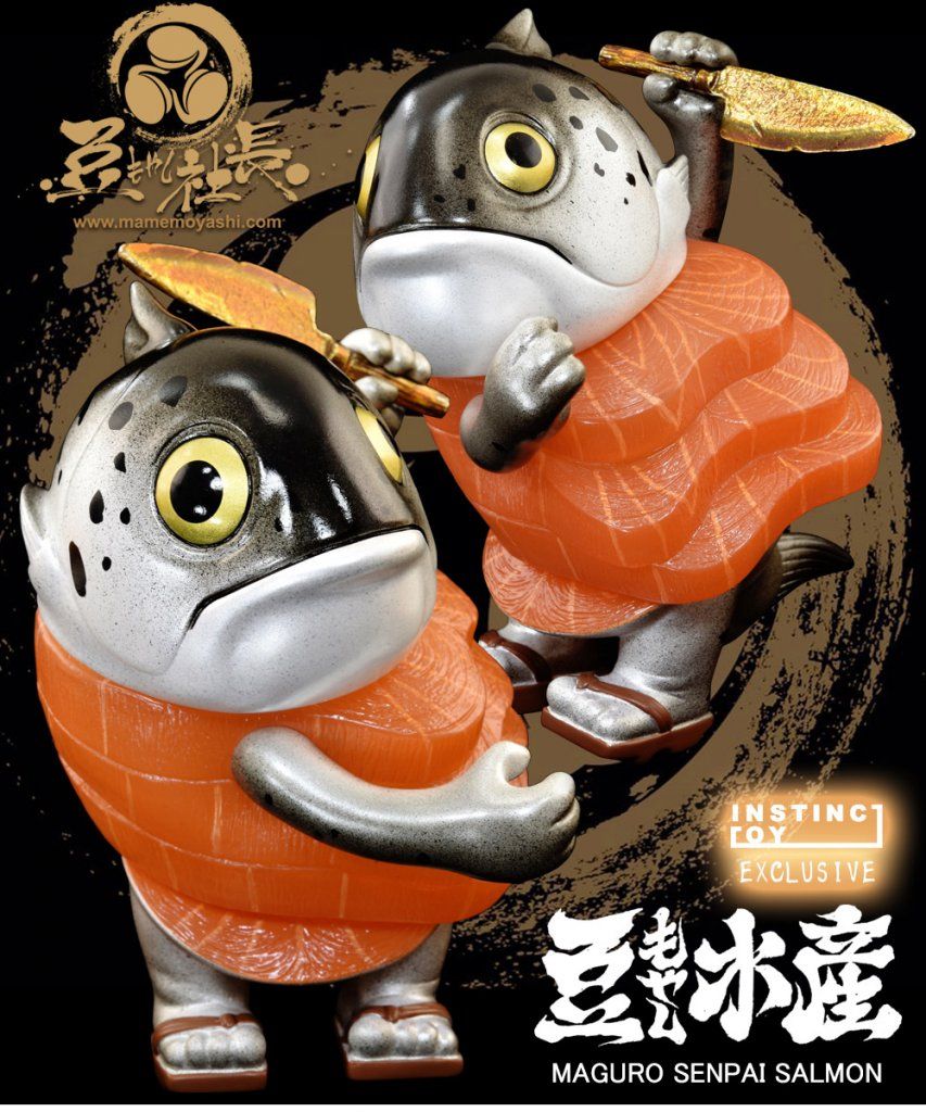 公式 By Edition Salmon Senpai Maguro 豆もやし社長 x Moyashi Mame 一般