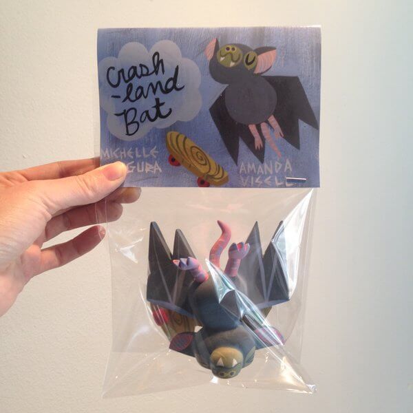 crash-land-bat-amanda-visell-resin