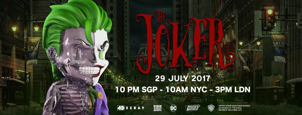 The Toy Chronicle 4d Xxray Joker By Jason Freeny X Mighty Jaxx X 4dmaster Worldwide Pre Order
