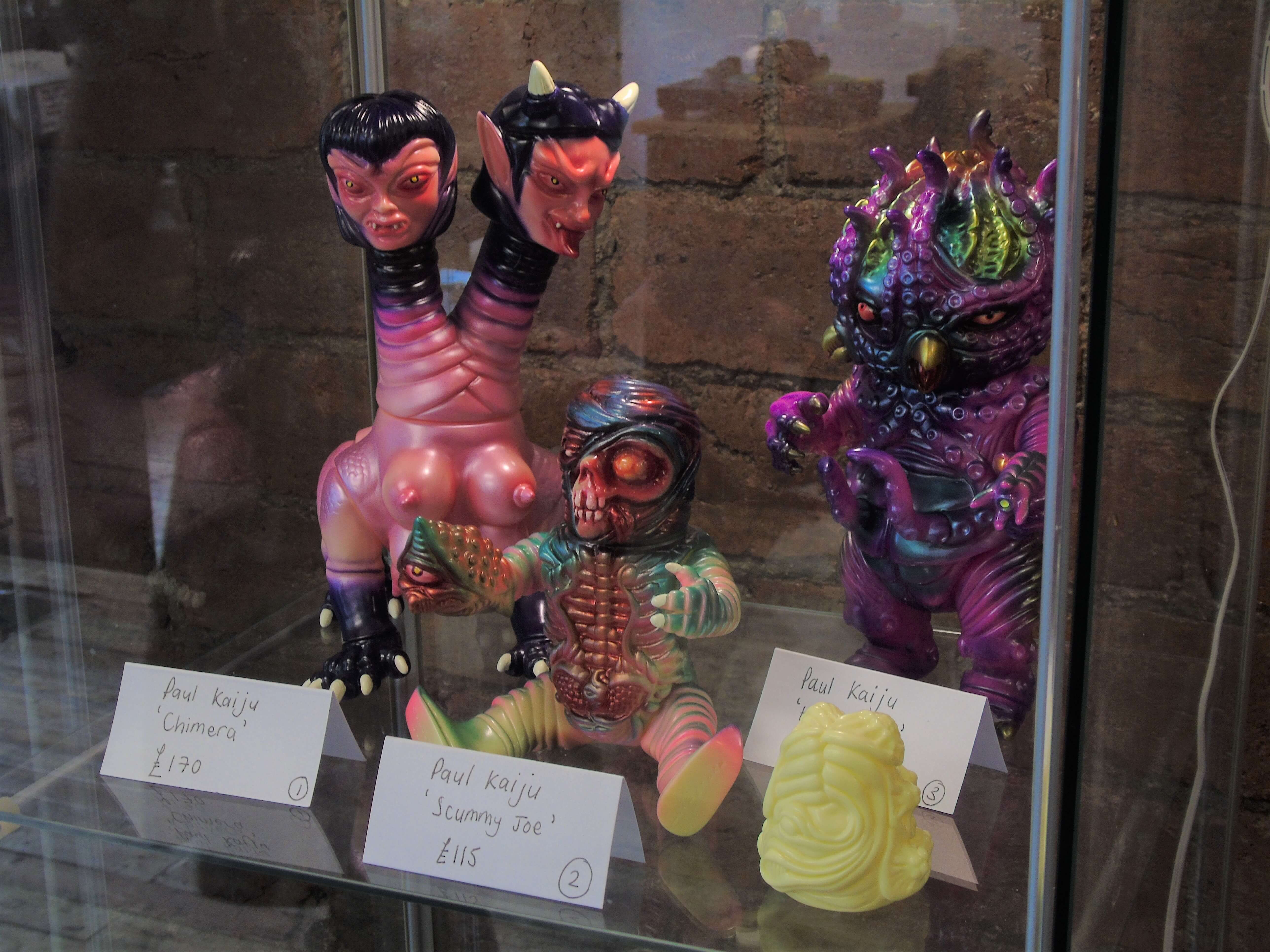 Creepshow 2 Leeds Paul Kaiju 'Chimera' 'Skummy Joe' 'Hyper Kraken' -- Photo courtesy of Kam Zubairi