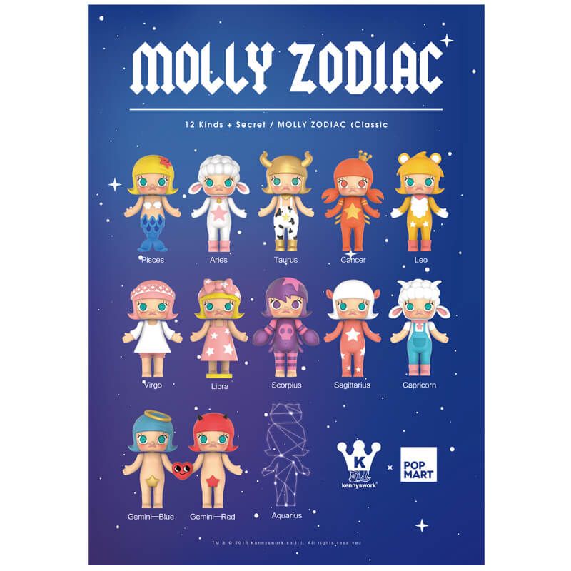Molly Zodiac Classic Version 2 By Kenny Wong KENNYSWORK