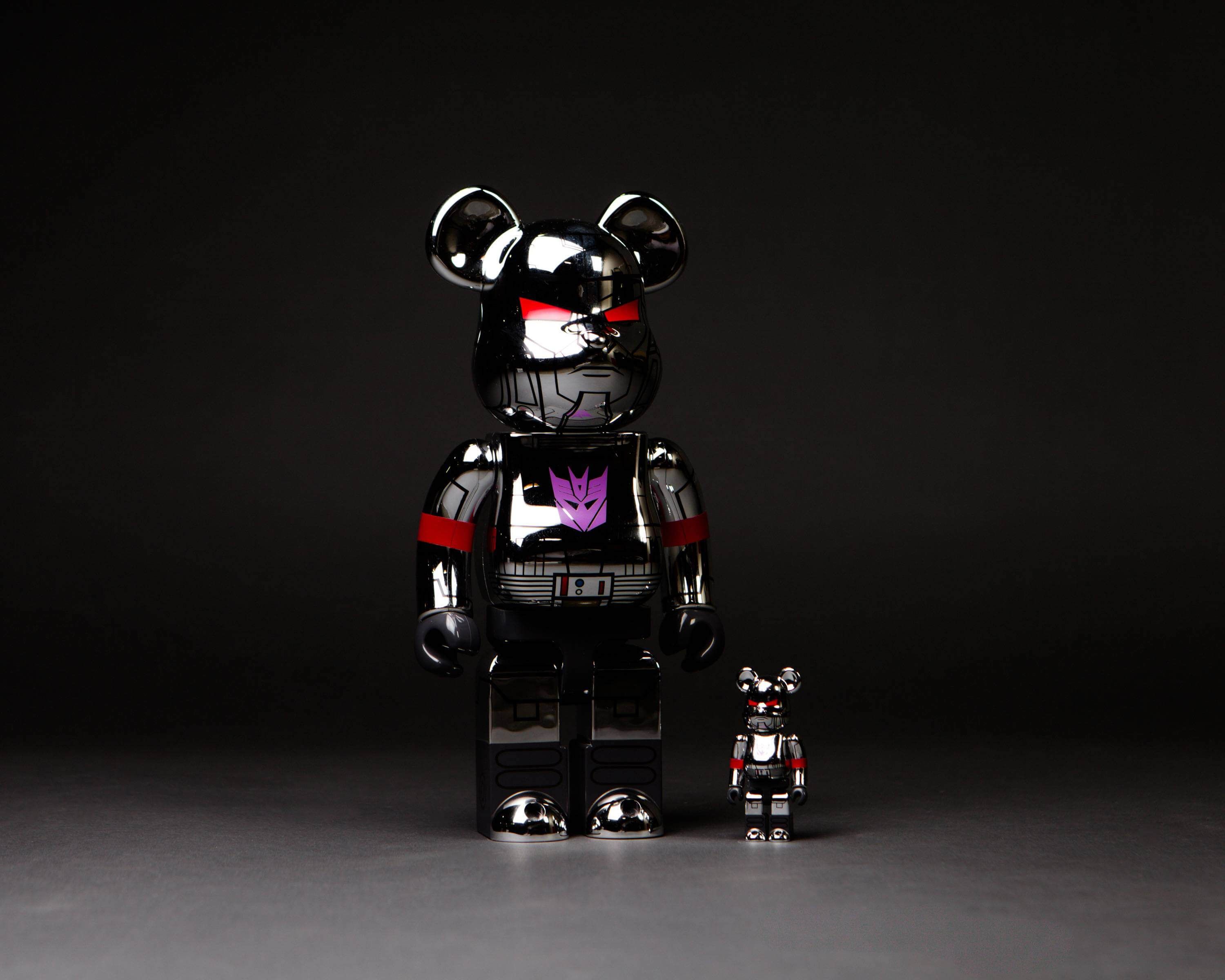 SDCC Exclusive Medicom x Bait Megatron Be@rbrick set - The
