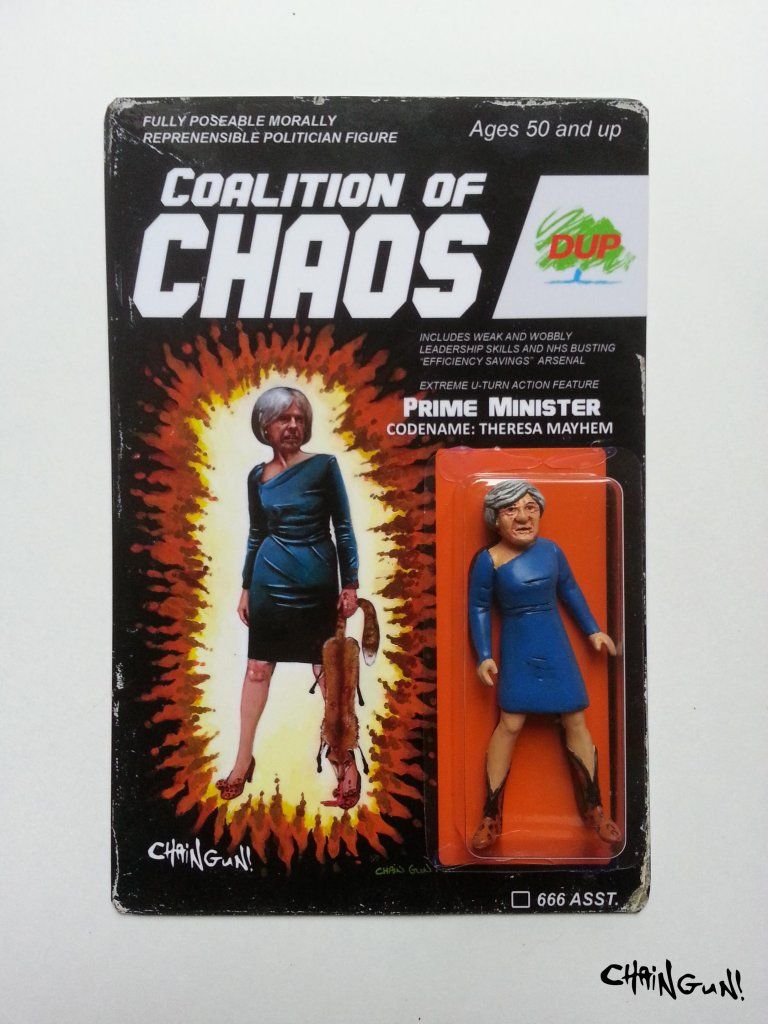 Theresa Mayhem By Chaingun Art