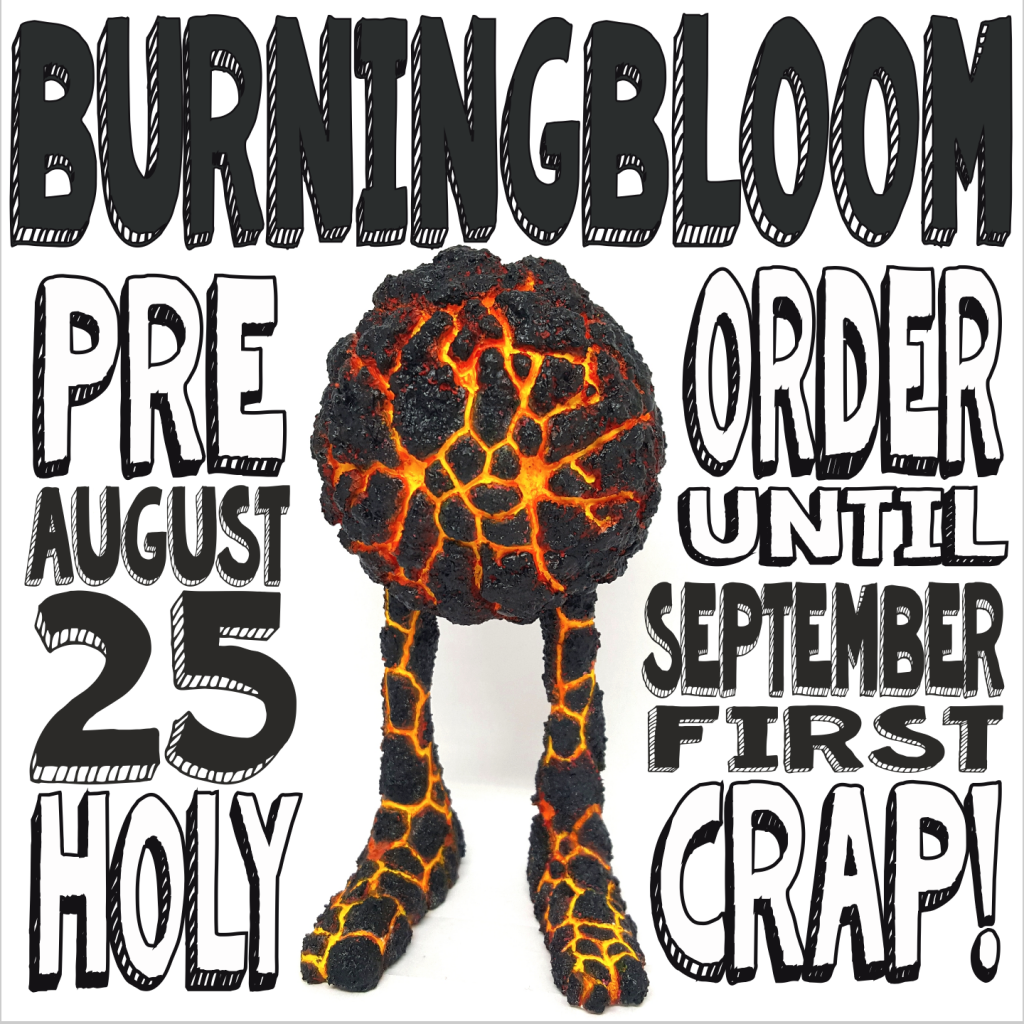 Burning Blooms By Kyle Kirwan release resin