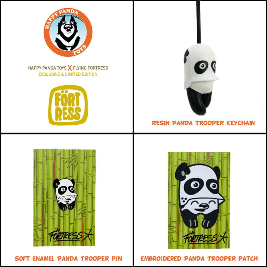 Panda Trooper Set