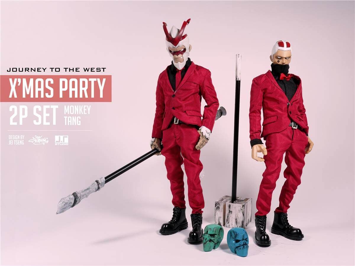 Monkey King x Tang Monk Journey To The West XMAS set by JT