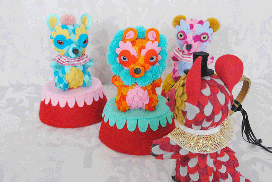 Horrible Adorables circus-tricks