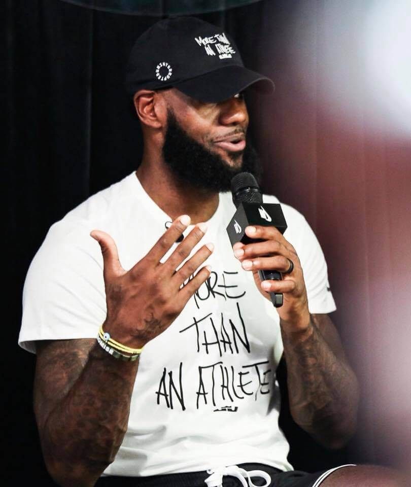 lebron james hat nike