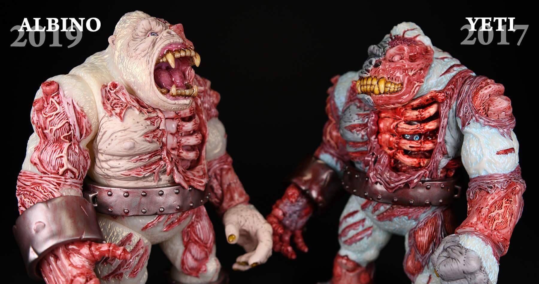KING KORPSE ALBINO Gold Pearl Edition By James Groman x