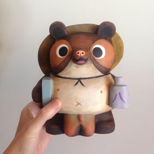 tanuki stuffed animal