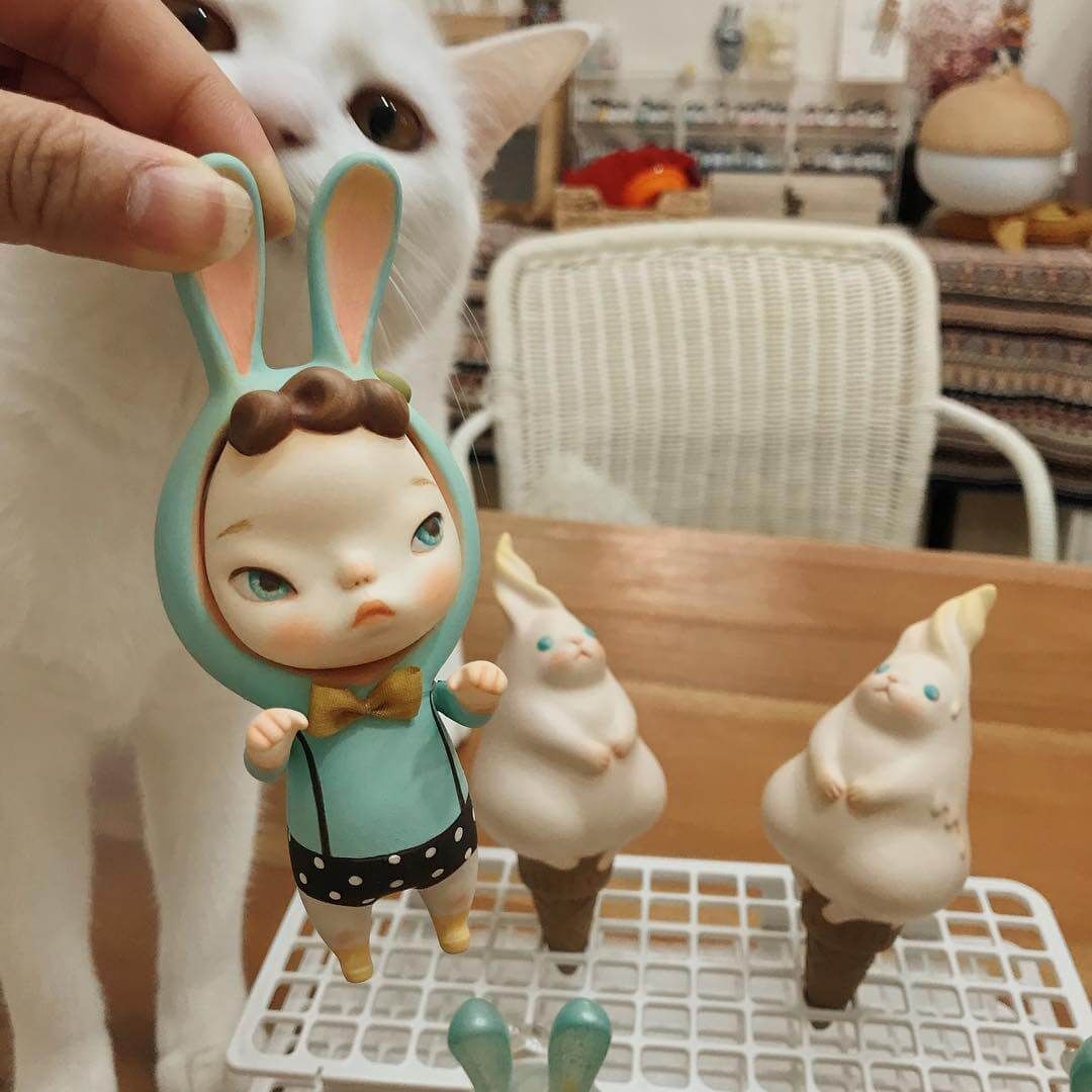 Sooya Studio ソフビシリーズ Ban うさぎ - その他