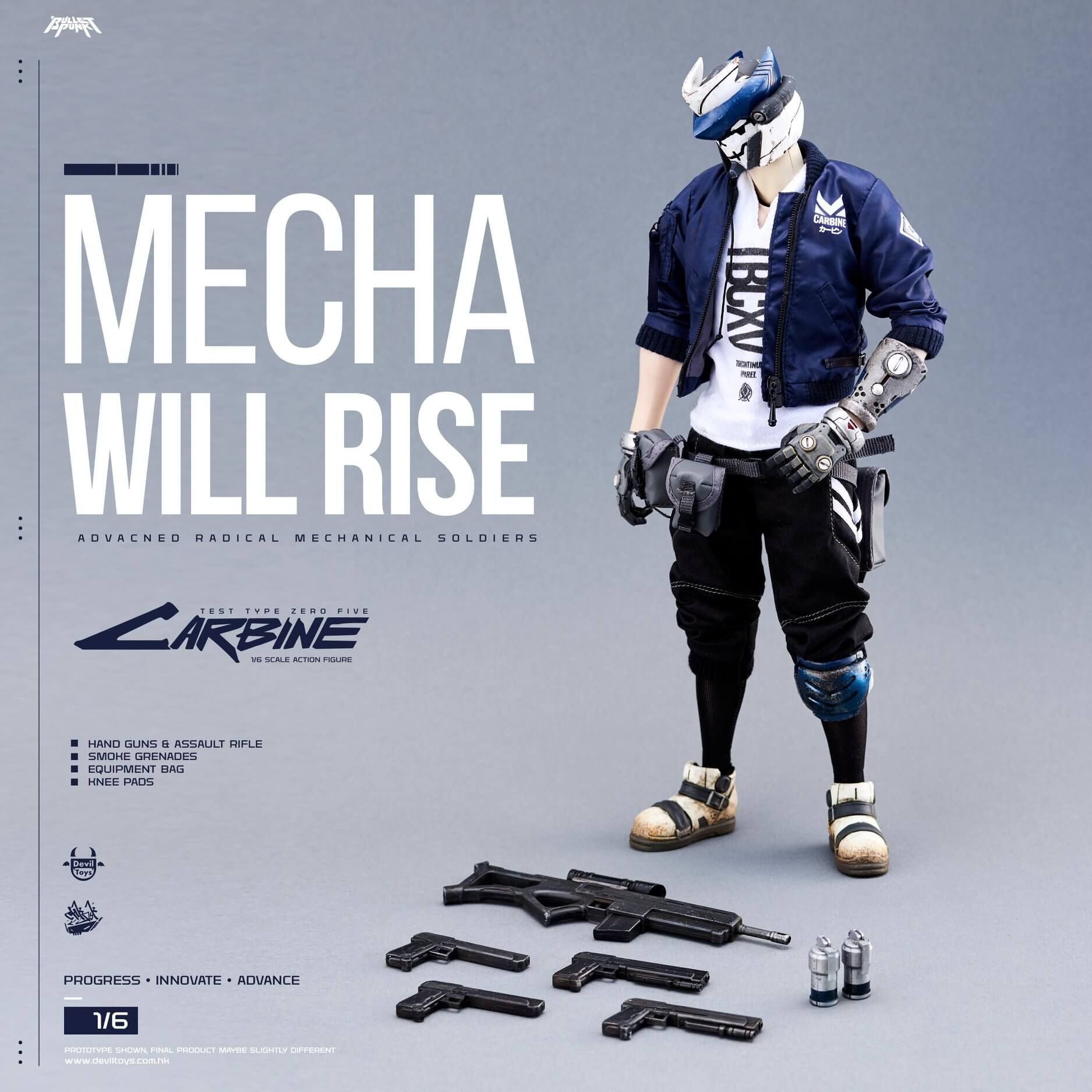Carbine and DXIII by CHK DSK x Devil Toys Round 2 - The Toy