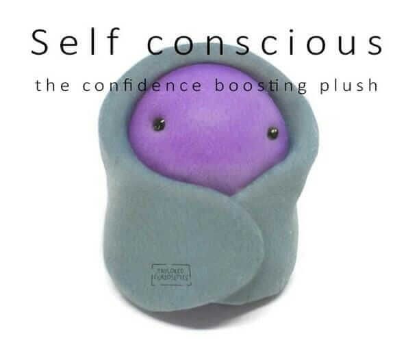 Taylored Curiosities Self Conscious aromatherapy plush art doll