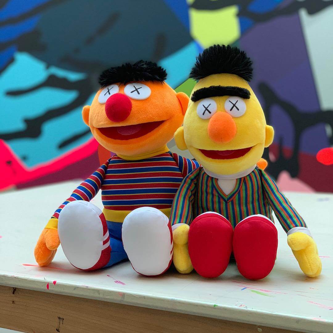 KAWS x Sesame Street 'Bert 