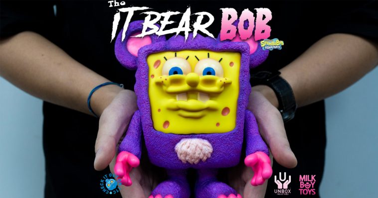 THE IT BEAR BOB V2 Purple Edition By MILKBOY TOYS x Unbox 