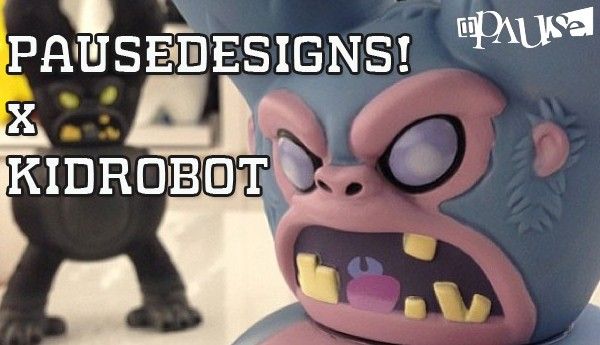 pause designs x kidrobot