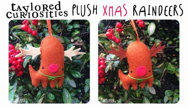 Taylored Curiosities - Plush Raindeers