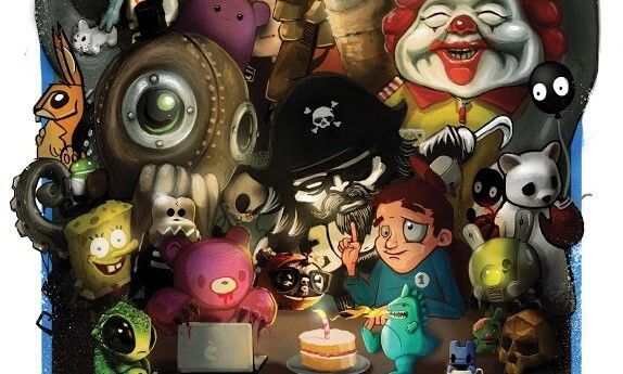 The Toy Chronicle First Birthday Print